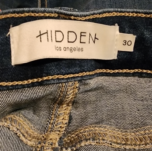 Hidden dark wash Flare Jeans Sz 30 - Picture 6 of 7